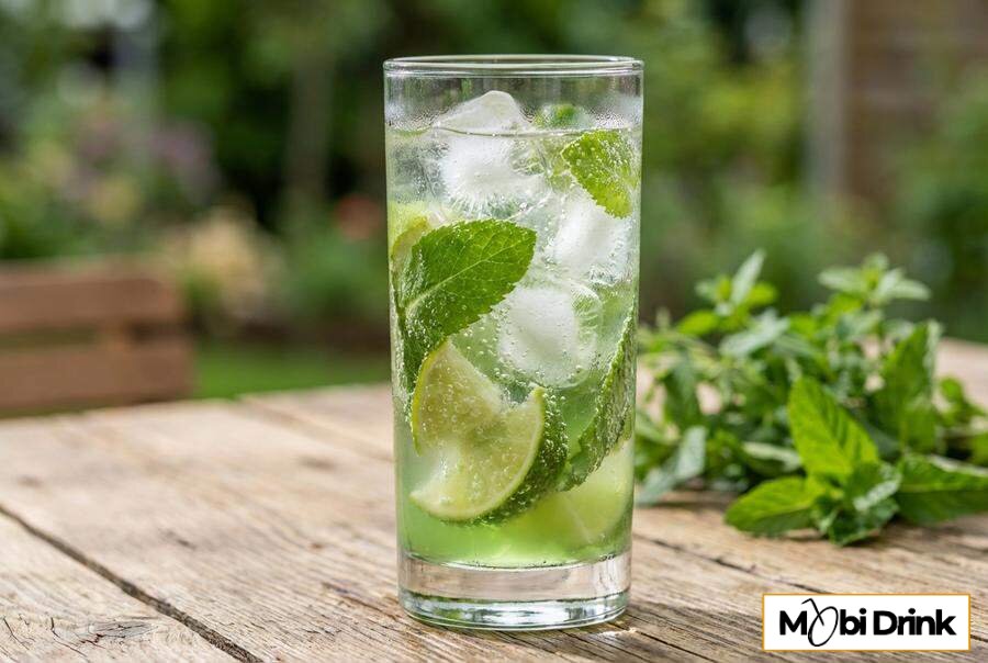 Mojito z absyntem limonką i miętą