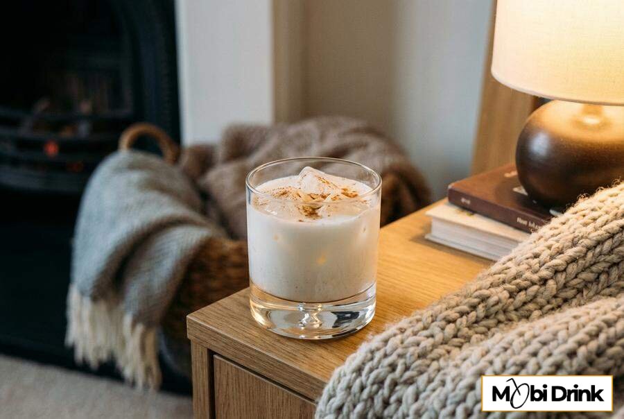 Prosty drink Amaretto z mlekiem