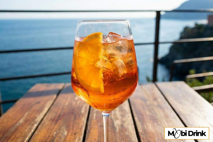 Aperol spritz z dodatkiem cydru