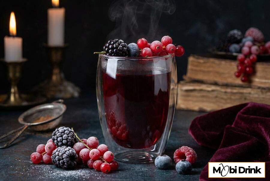 Gorący drink Ava z aronią