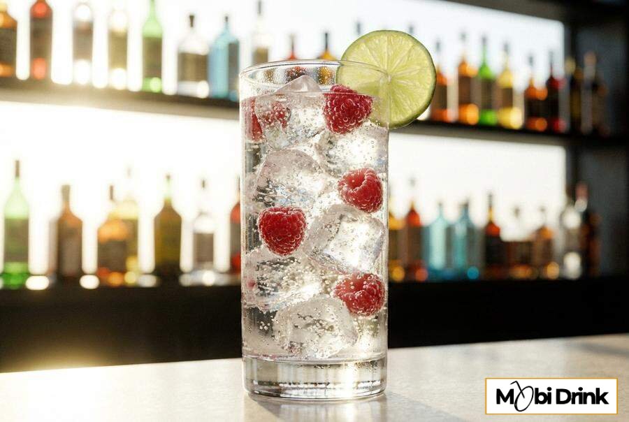 Prosty drink Bacardi Razz ze Spritem