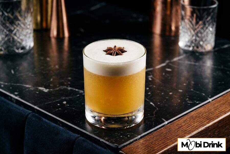 Koktajl Sour na bazie Bacardi Spiced
