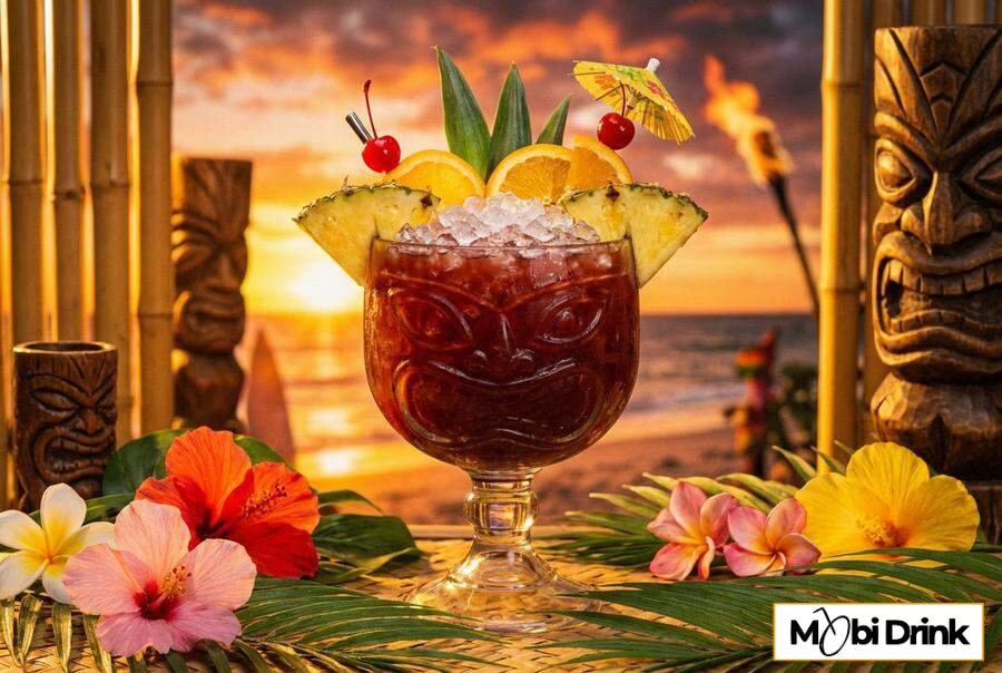 Tropikalny drink Bahama Mama