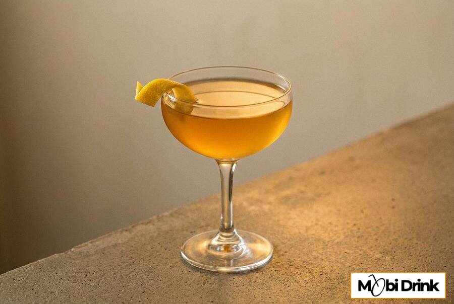 Miodowy drink Bees Knees z ginem