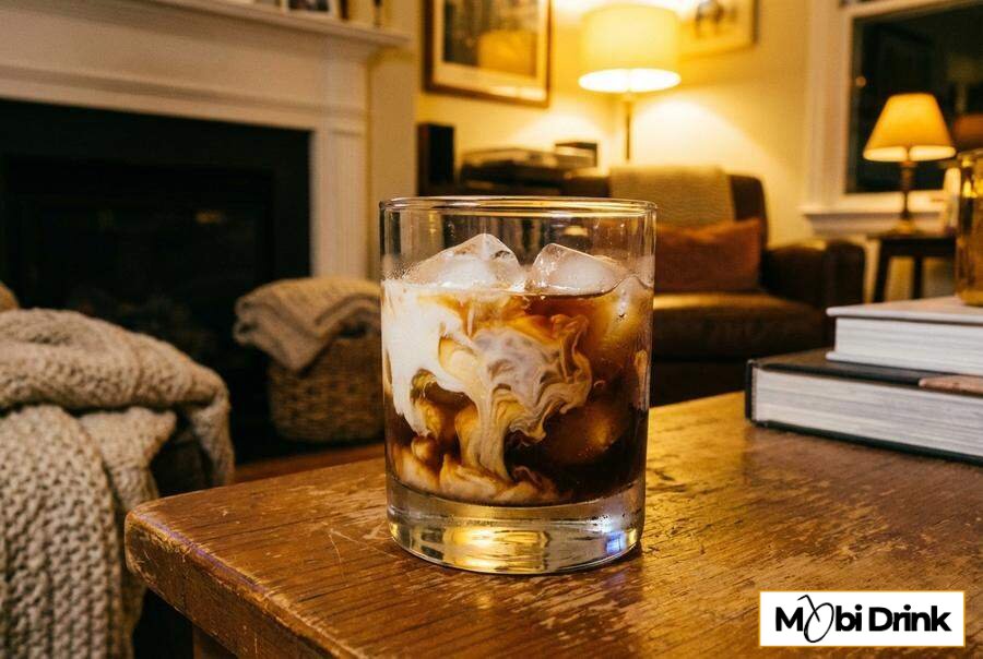 Drink Biały Rosjanin ze śmietanką