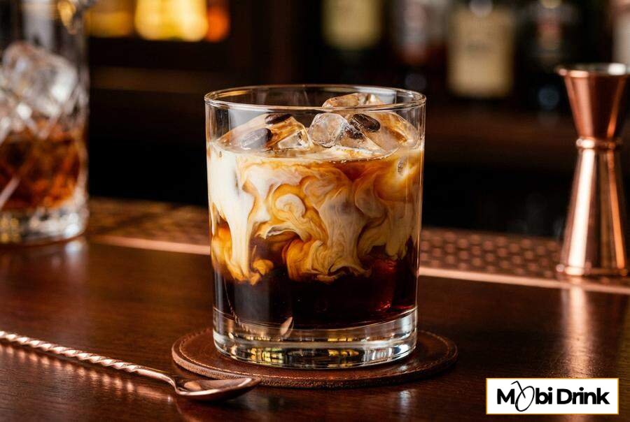 Drink Biały Rosjanin ze śmietanką