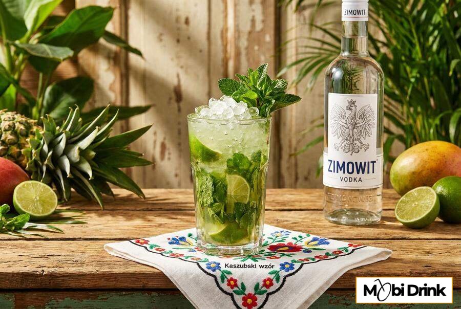 Mojito na Żubrówce z miętą
