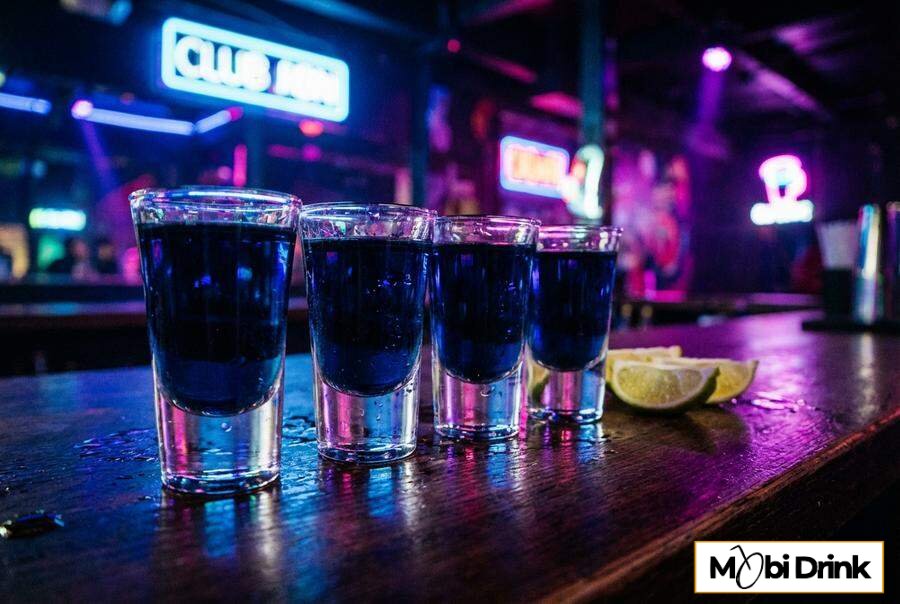 Shot Blue Kamikaze z limonką