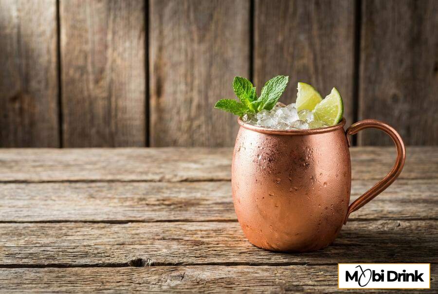 Bohemian Mule w miedzianym kubku