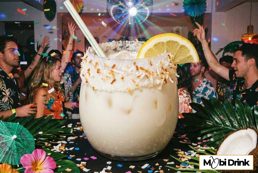Mleczny drink Coco Jambo z cytryną