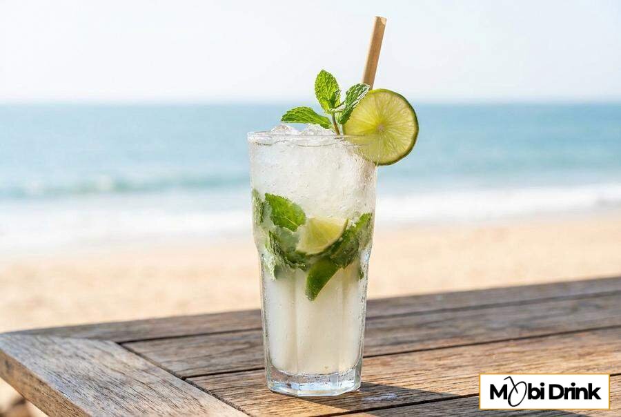Orzeźwiające Coconut Mojito z miętą