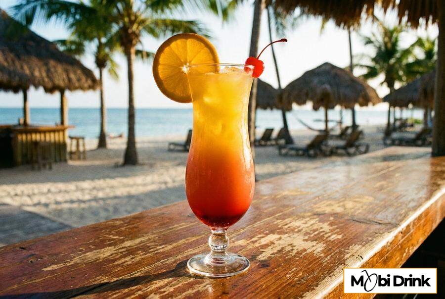 Wakacyjny drink Sex on the Beach z kokosem