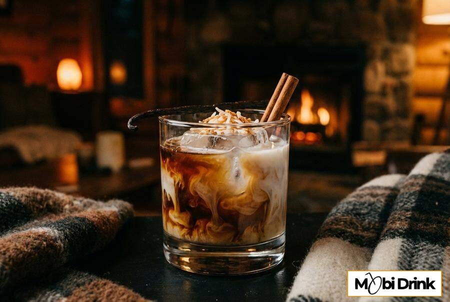 Drink Coconut White Russian z kawą