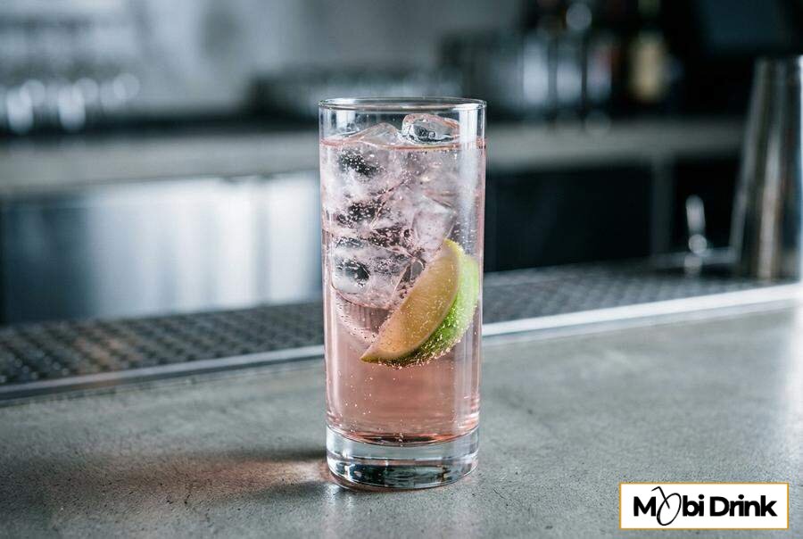 Prosty drink Cranberry Tonic z limonką