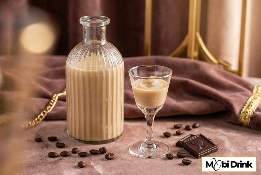 Kremowy likier mleczny z whisky i kawą