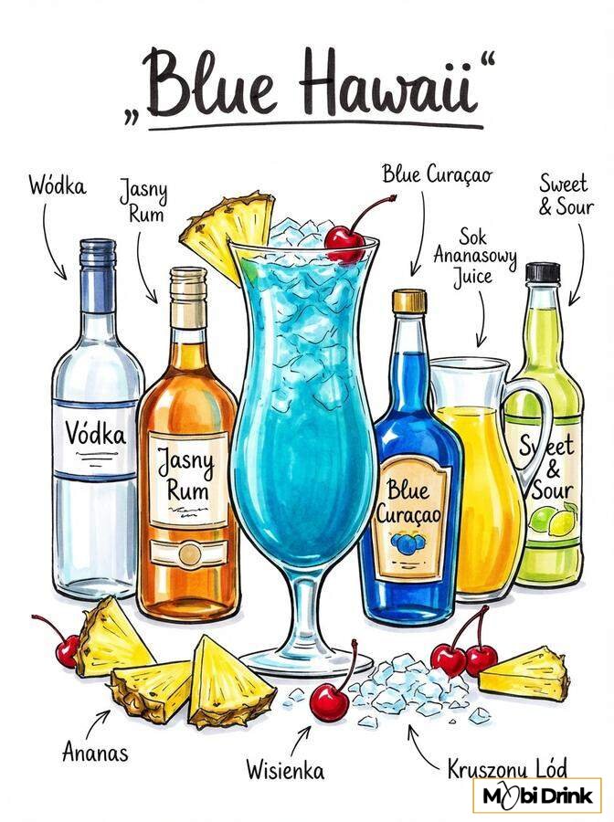 Drink Blue Hawaii