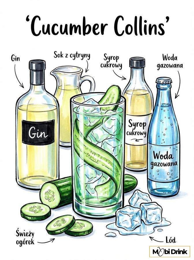 Drink Cucumber Collins