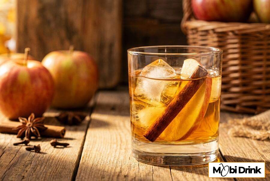 Drink Pigwowa Szarlotka z cynamonem