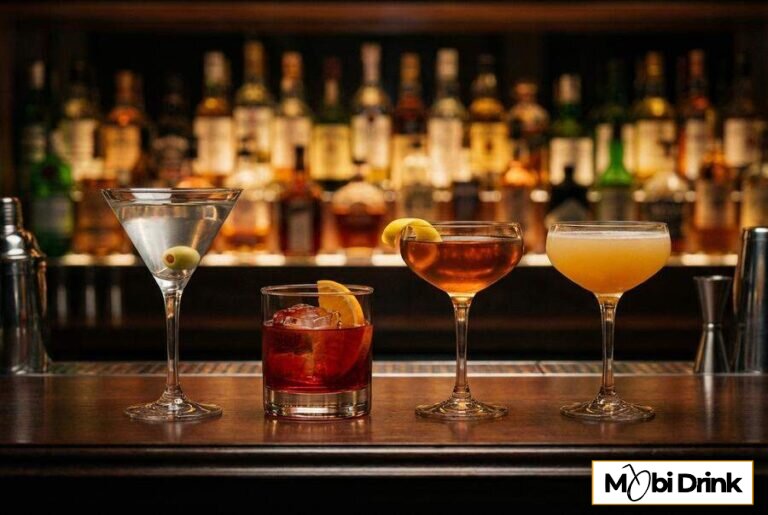 Drinki z ginu i wermutu