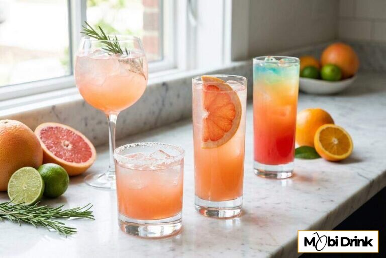 Drinki z wódką grejpfrutową