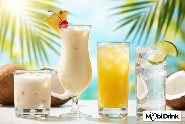 Drinki z wódką kokosową
