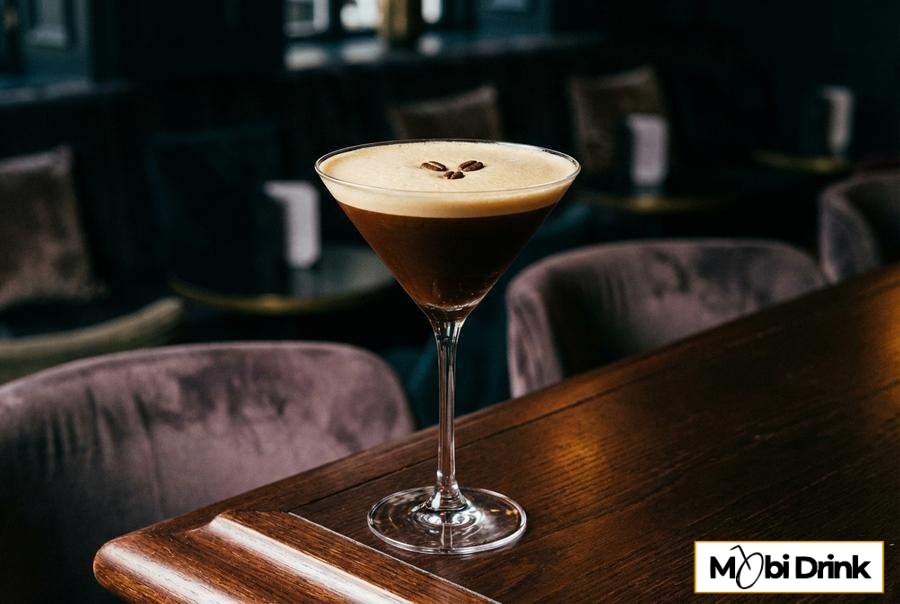 Espresso Martini z pianką z Thermomixa