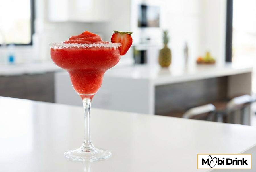 Mrożone truskawkowe daiquiri na wódce
