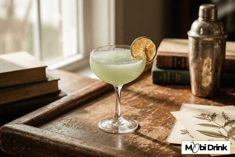Koktajl Gimlet w kieliszku coupe