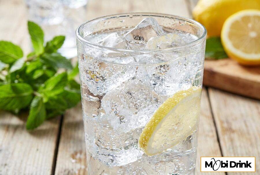 Klasyczny gin z tonikiem i cytryną