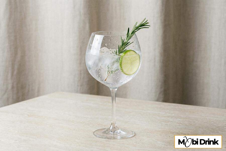 Gin z tonikiem i limonką