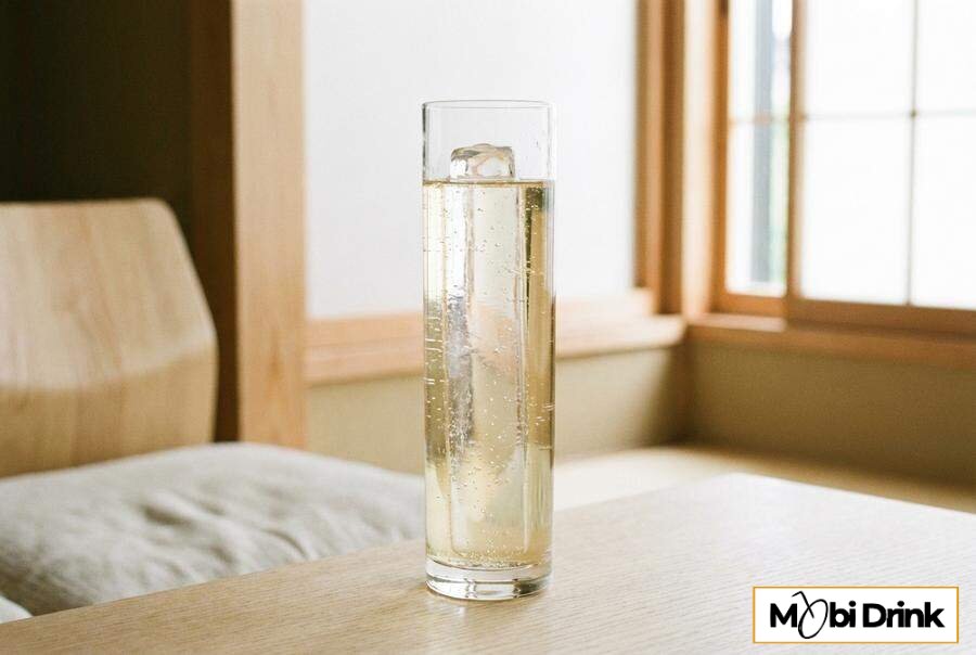 Japoński Highball whisky z wodą gazowaną