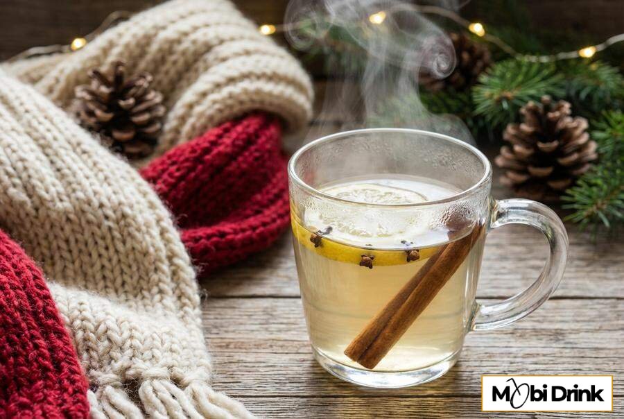 Rozgrzewający Hot Toddy z cytryną