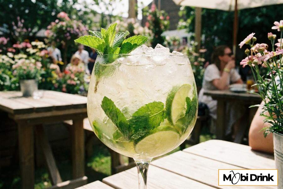 Orzeźwiający drink Hugo z miętą i limonką