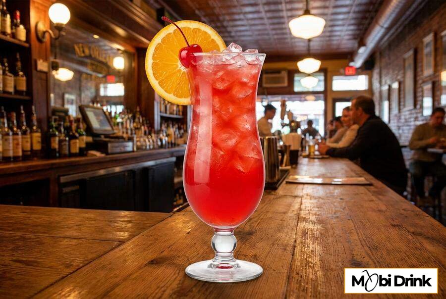 Owocowy drink hurricane z marakują