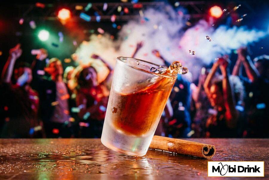 Cynamonowy shot Jack Daniels Fire
