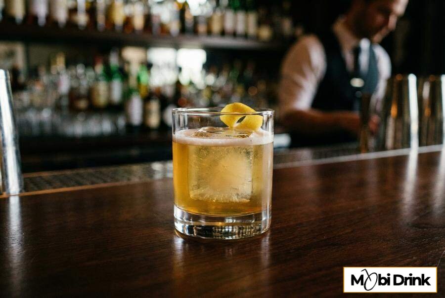 Koktajl Jack Fire Sour z pianką