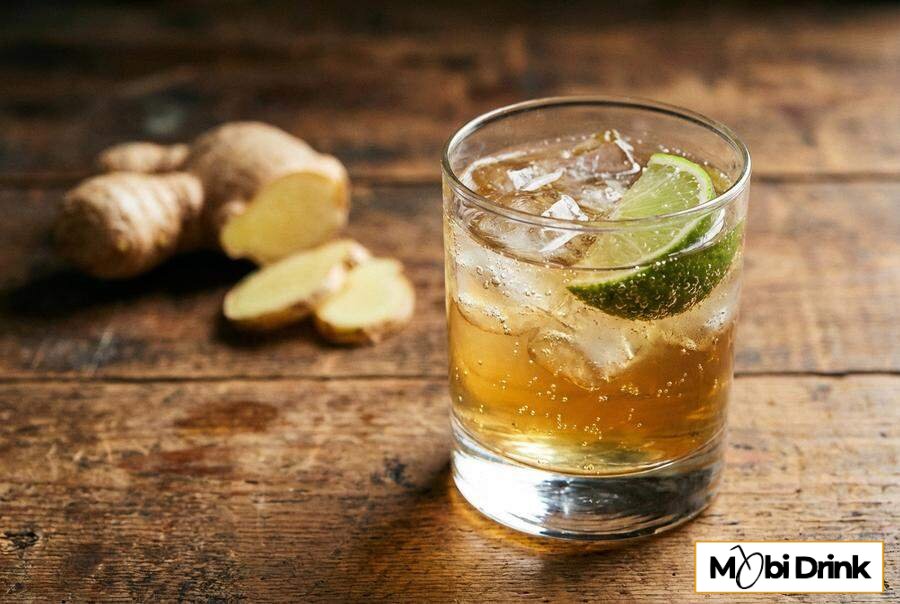 Orzeźwiający drink Jack Honey z imbirem
