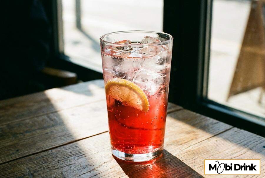 Prosty drink wiśniówka z tonikiem