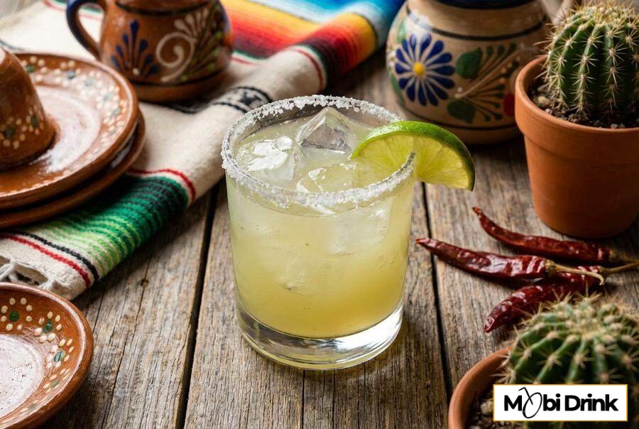 Cytrusowa Limoncello Margarita z solą