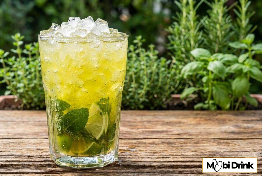 Miętowe Limoncello Mojito z kruszonym lodem