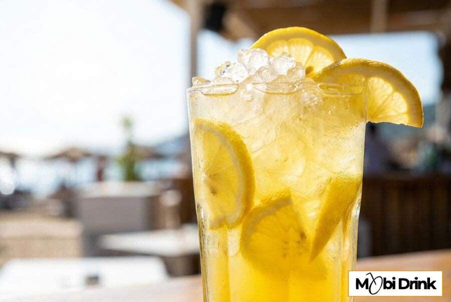 Orzeźwiający drink Lynchburg Lemonade z cytryną