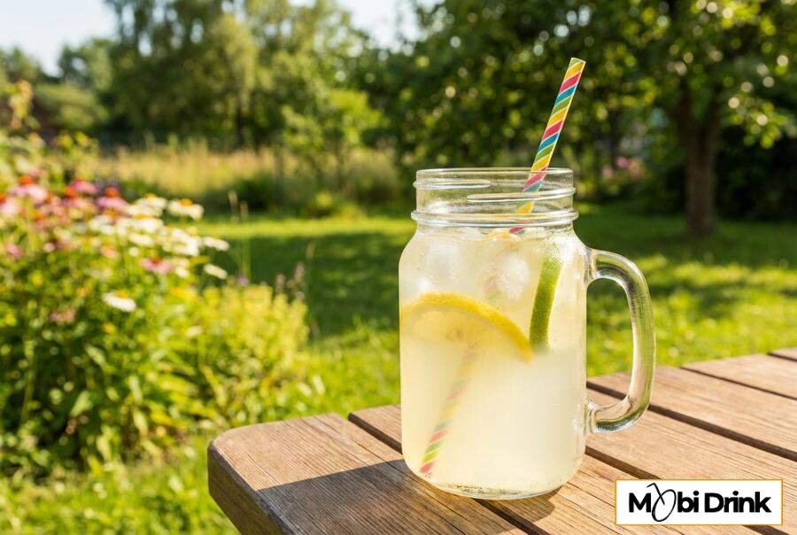 Letni drink Lynchburg Lemonade w słoiku