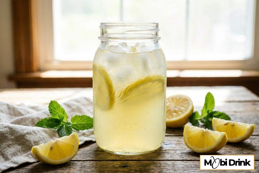Orzeźwiający drink Lynchburg Lemonade z cytryną