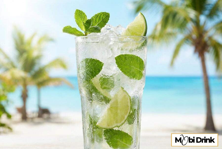 Orzeźwiające Malibu Mojito z miętą