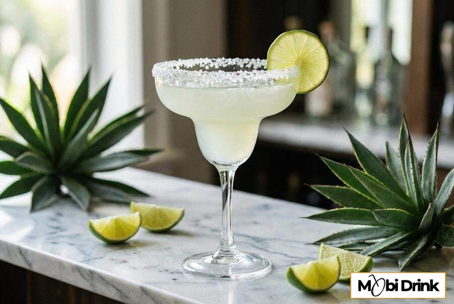 Klasyczna Margarita z solą na brzegu