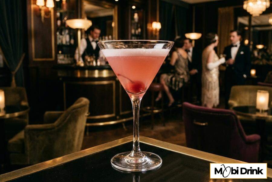 Różowy drink Mary Pickford