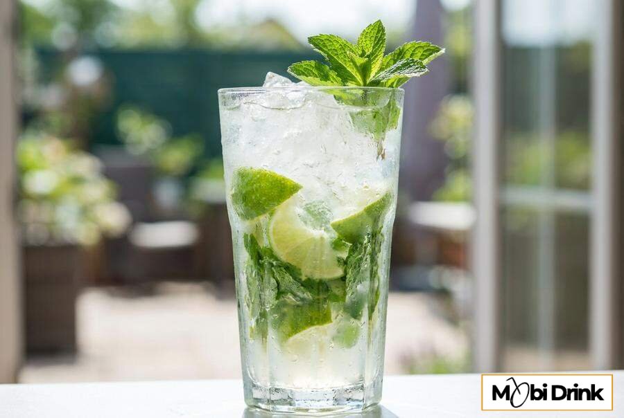 Mocne mojito z limonką i miętą