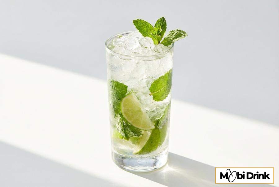 Orzeźwiające Mojito z dużą ilością mięty