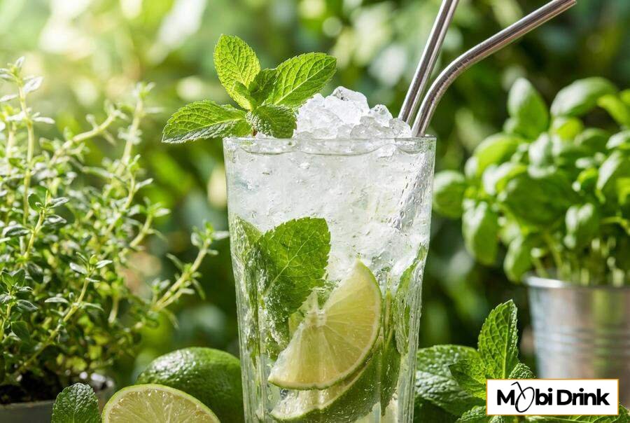 Orzeźwiające Mojito z wódką i miętą