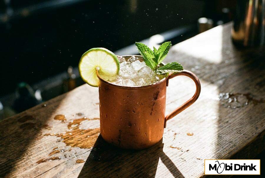 pikantny drink morgan mule z imbirem
